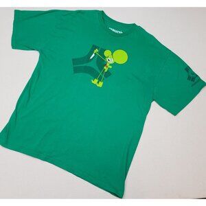 Destructo Speed Metal Homicidal Mouse Green T-Shirt Sz XL EXCELLENT RARE!!!